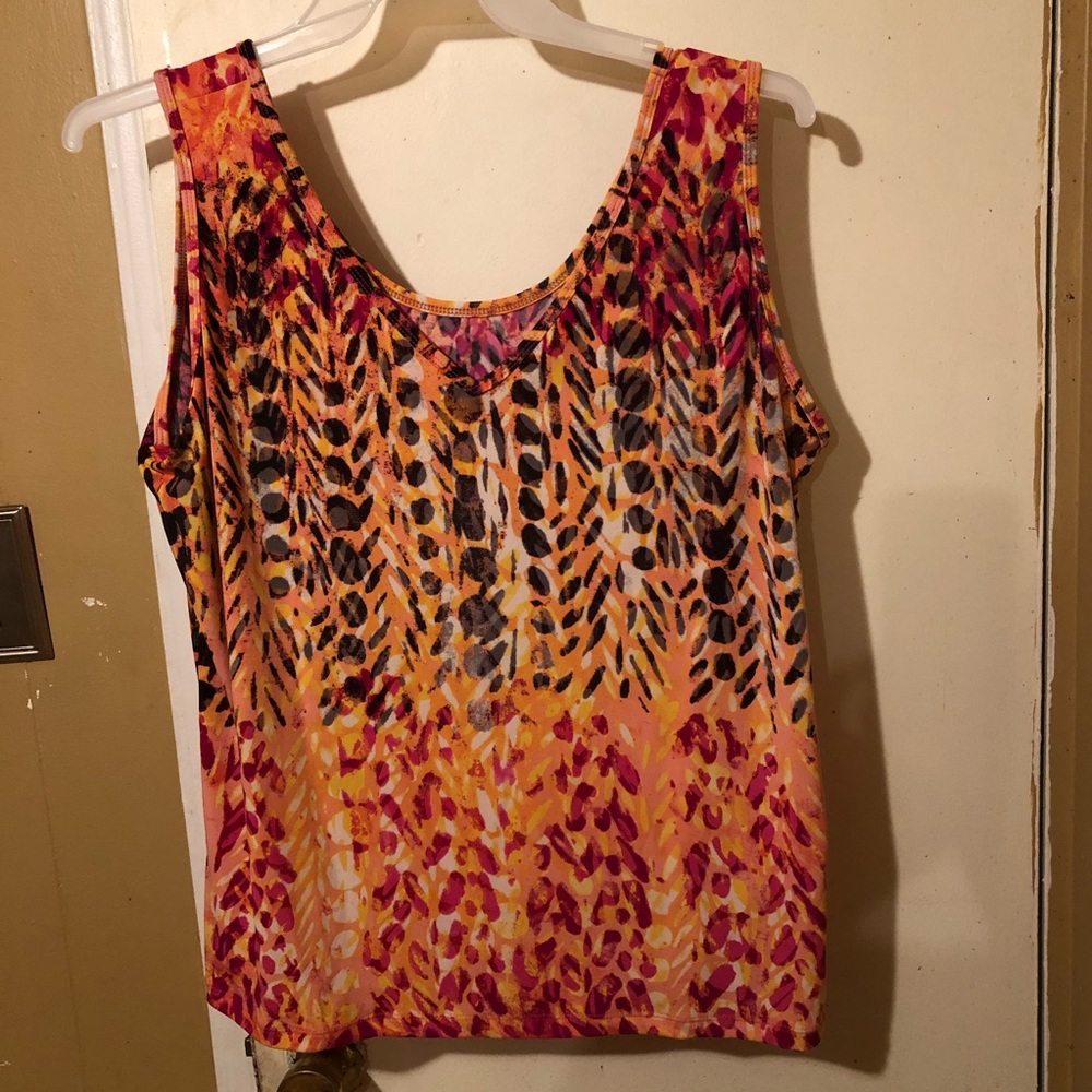 💜Clear Sky Brand Womens Blouse Size 2X.